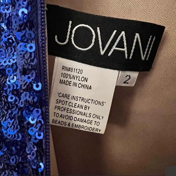 Gorgeous Jovani Sequin gown! Size 2 - Picture 4 of 4